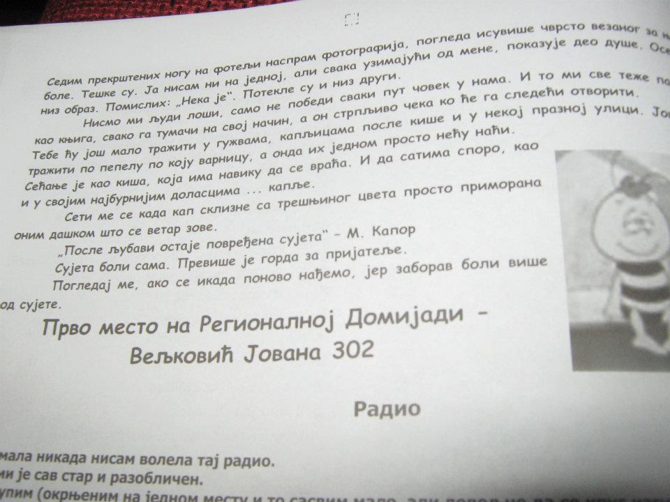 Литерарна секција 5